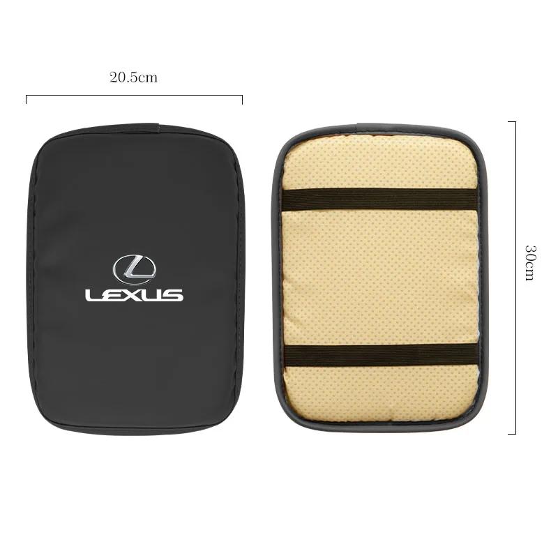 WQB1 Lexus Car Armrest Cover Cushion Armrest Box Protective Pad For Lexus F SPORT ES RX NX LS UX LM LX GX LC RZ IS CT GS RC HS SC LBX