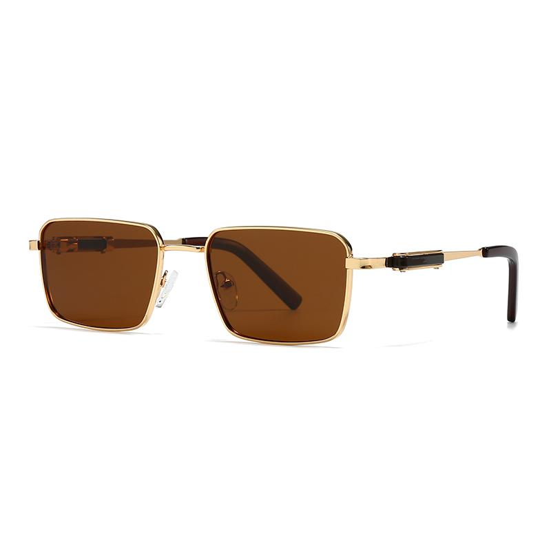 Trendy Sunglasses for Men Women Cross Border Export Square Frame European American Street Style Instagram Influencer Model 1416