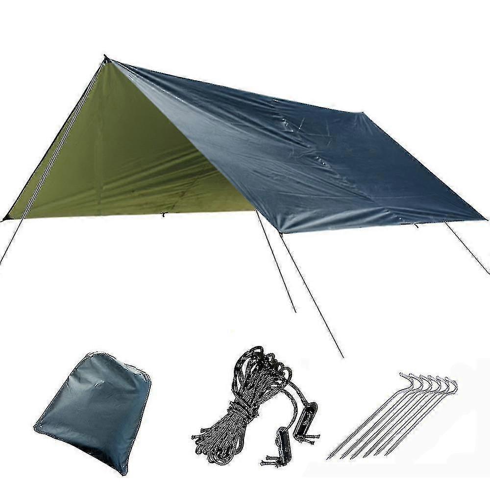 Outdoor Camping Sun Shelter Canopy Awning Waterproof Tarp Tent Sunshade Sun Shade Beach Less