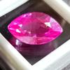 Pink Sapphire Natural 12+ Ct Marquise Cut Fabulous Certified Loose Gemstone
