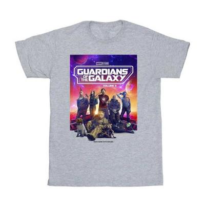 Guardians Of The Galaxy Volume 3 Mens Movie Poster T-Shirt
