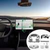 Car Screen Rotating Holder for Tesla Model 3 Y 2017-2022 Center Console Swivel Mount Bracket 15/30 Degrees GPS Scereen Rotation