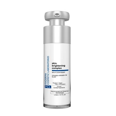 FIXDERMA COSMETIC LABORATORIES Loção Complexo Clareador da Pele, Melhora a Textura da Pele, Ácido Hialurônico, Alfa Arbutin, 30Ml (Pacote de 1)