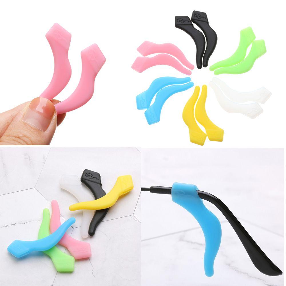 Anti Slip Hook Grips Eyeglasses Soft Ear Hook Glasses Ear Hooks Sports Temple Tips Eyeglass Holder