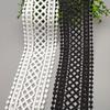 3 metri/lot, 7 cm lățime, negru, alb, scobit, panglică din dantelă brodată florală pentru îmbrăcăminte DIY, țesătură de cusut, bandă de dantelă, decorare pentru îmbrăcăminte