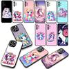 Cover Cartoon Unicorn Horse for Samsung Galaxy A25 A37 A57 A12 A14 A31 A41 A50 A51 A70 A71 A72 A21S A04 M15 Note 20 9 8 10 Case