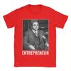 Capone Hustle Herren Schwarz Gangster Baumwolle T-Shirt Für Männer Sommer Vintage T-Shirts Rundhals Beliebtes T-Shirt Oversize Print Tops