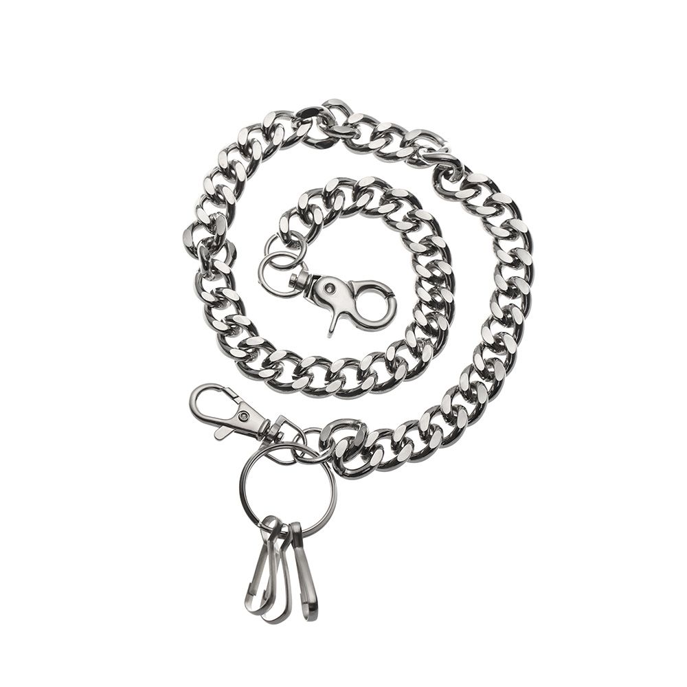Metal Hip Hop Jewelry Punk Rock Pant Jean Keychain Biker Link Thick chain Wallet Chain Belt