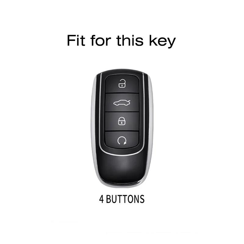 Car Key Case Cover For Chery Tiggo 8 Pro Tiggo 8Plus New 5 Plus 7Pro Chery Tiggo 7 Pro Max Omoda 5 C5 Modod Protector Fob