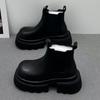 Fashion 2024 Hot Sale New Wear Resistant Non-slip Autumn Winter Round Head Ladies Boots Fashion Outdoors Outdoors Women Shoes
