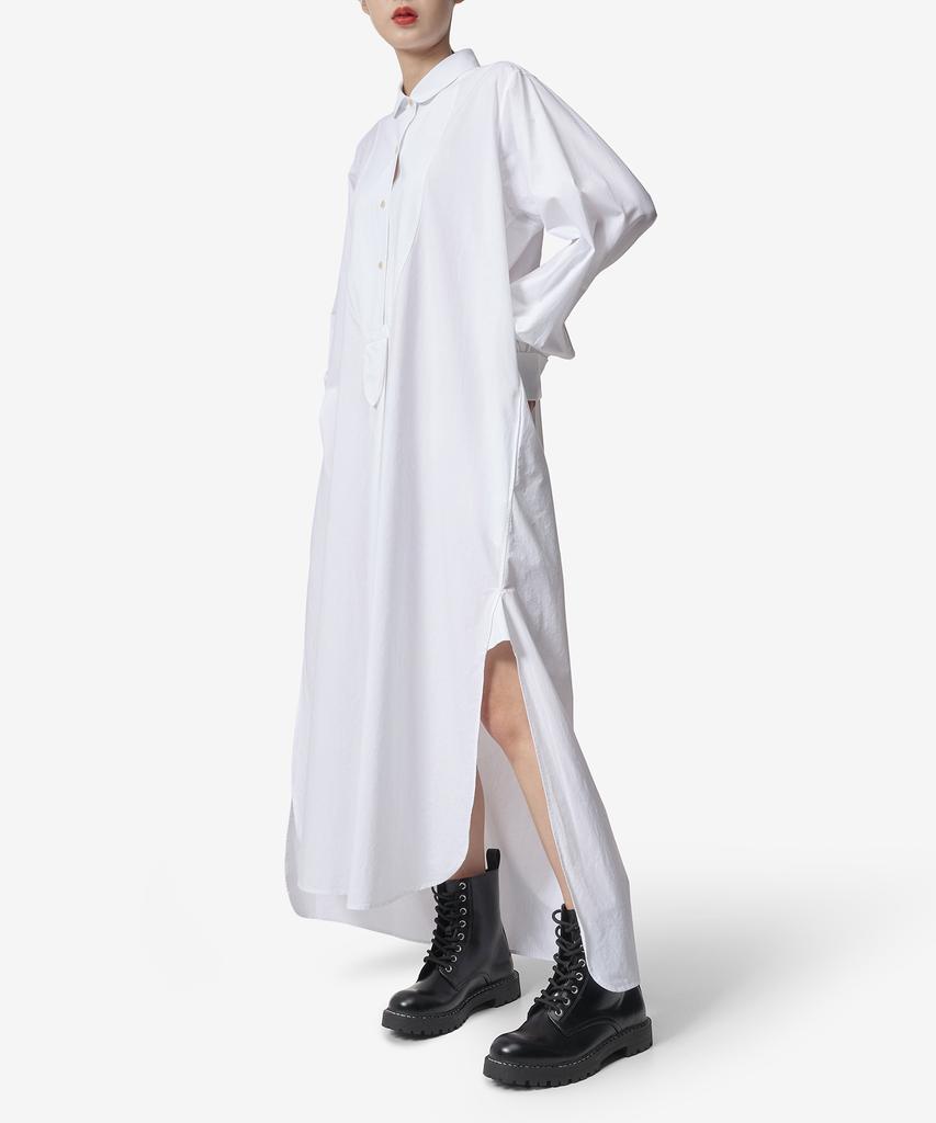The Row Cosette Cotton Dress - White / 7222W2517Owh