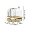 Hanging Bird Bath Box Parrot Bathing Tub House Water Shower Bowl for Parakeets