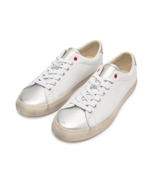 Polo Ralph Lauren Longwood Ledersneaker - Weiß MAPOFTW0CT20515-100