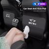 Leather Car Anti-Kick Mats Auto Seat Back Protector Cover For MINI JCW Cabrio Cooper Countryman Aceman Clubman Coupe F57 Hub Cap Ypbhr22