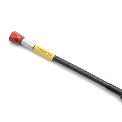 Build a Line A30895S Universal Brake Hose for Road Models Aluminum (Red) Fitting Smoke