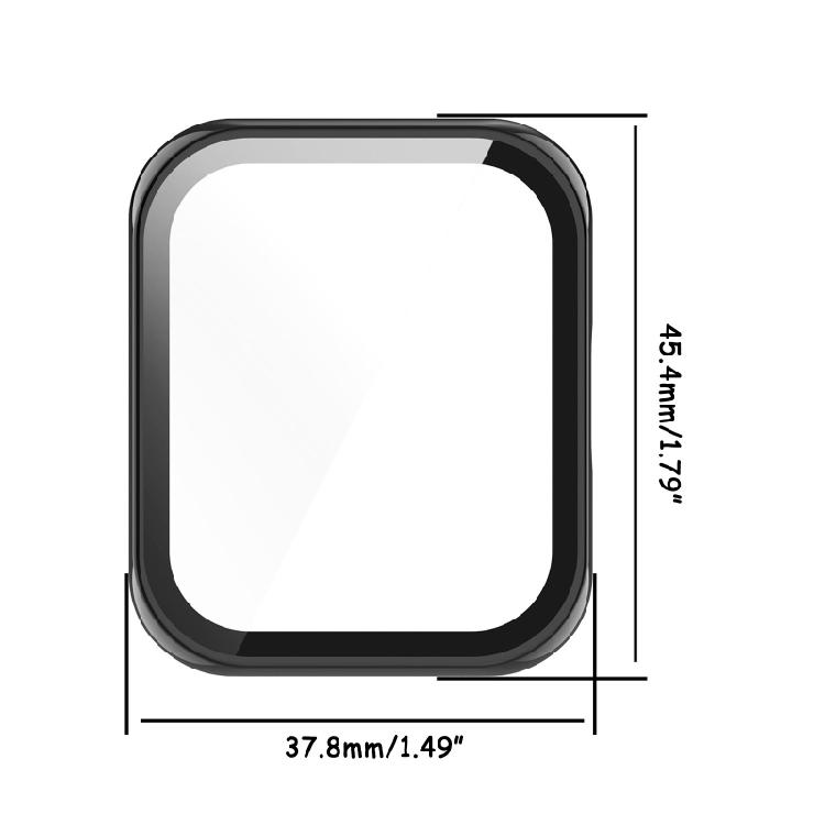 PC Hard Cover for RealmeWatch 2 Watch Screen Bumper for Shell Protector Shockpro