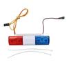 RC Car Alarming Light Multi Light Mode High Simulation Detachable Blue Red LED Warning Light for 1 8 1 10 RC