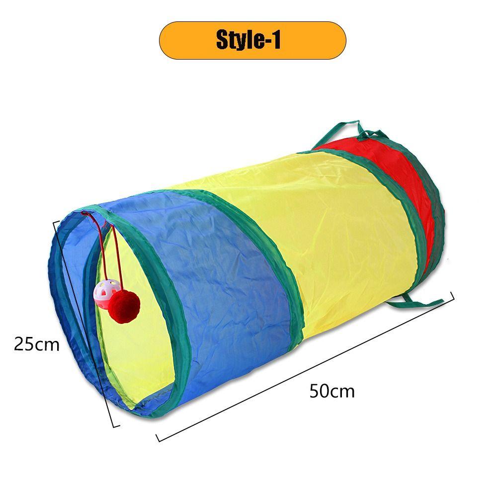 Pet Supplies Cat Play Tunnel Tube Collapsible Hamster House Tunnel For Pet Gerbil Rat Small Animals