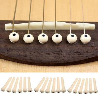 Kołki mostka do gitary 3,2 cm Akcesoria Gitara akustyczna