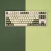 124 Keys/set DA Profile Matcha Green  Keycap PBT Dye Sublimation for Key S For Mechanical Keyboard  61 64 84 9