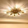 Luminária de parede Sconce Light 8 luzes Luminárias de parede Luminária de parede Sputnik de latão Luminária de parede