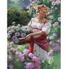 5D DIY Diamond Painting Cross Stitch Needlework Full Diamond Embroidery Mosaic Picture of Rhinestone Decor Gift