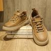 Casual Leather Mens Sneakers Hot Sale Men Casual Footwear New Trend Original Hiking Shoes Outdoor Non-Slip Man Treking Trainers