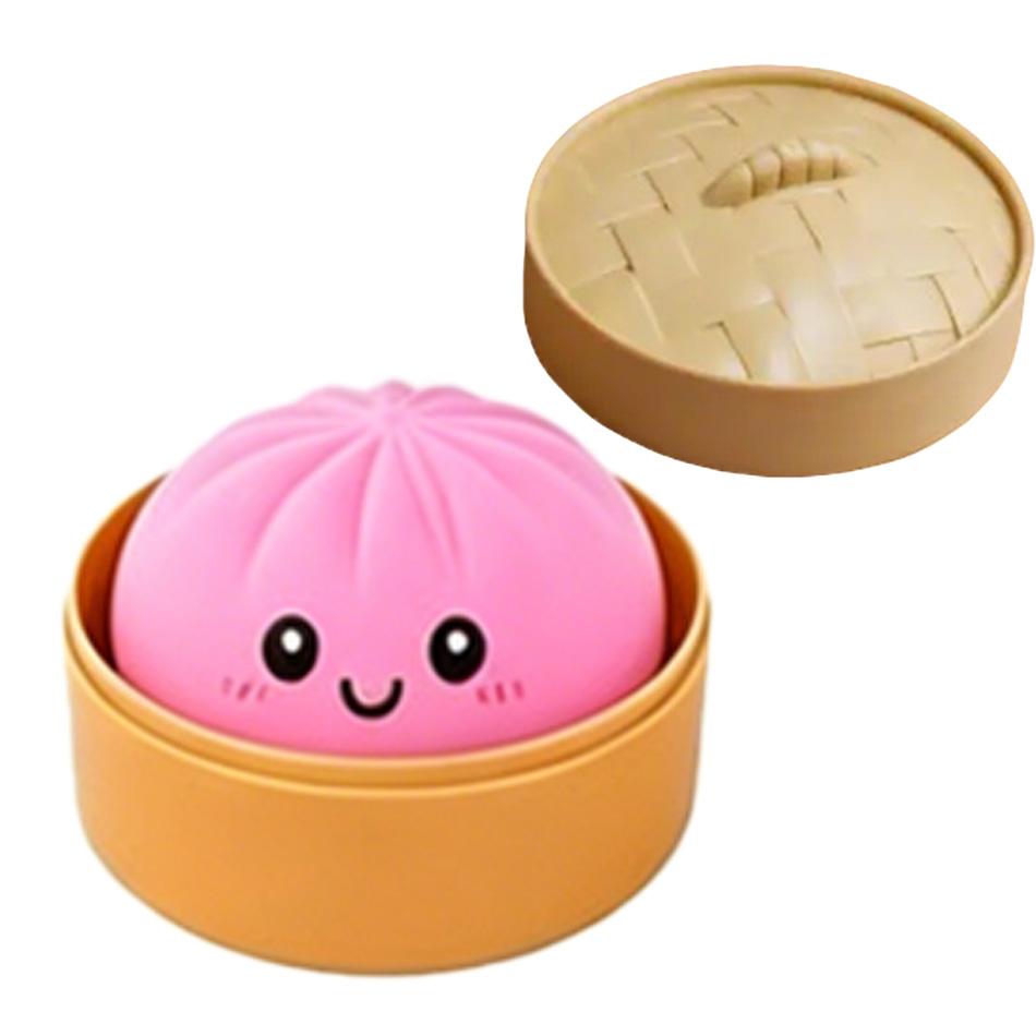 Tlak na knedľu Knedľové squishies Roztomilá farebná buchtička Hračka pomaly sa vracajúca na miesto Úľava od stresu Fidget hračka pre deti Dospelých Darček proti úzkosti