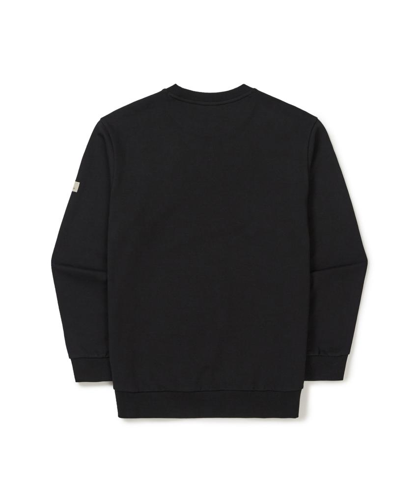 SNOWPEAK APPAREL Land Essential Sweatshirt (S26Smfht50) Black