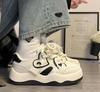 Zapatillas de deporte de plataforma de moda para mujer, diseño de estrellas, con cordones, para monopatín, planas, cómodas, para correr al aire libre, tenis, zapatillas para correr