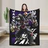 Tekken 8 Jack-8 Flanellen Dekens Videogame Grappige Plaid voor Bank Beddengoed Lounge 150*125cm Vloerkleed Stuk,