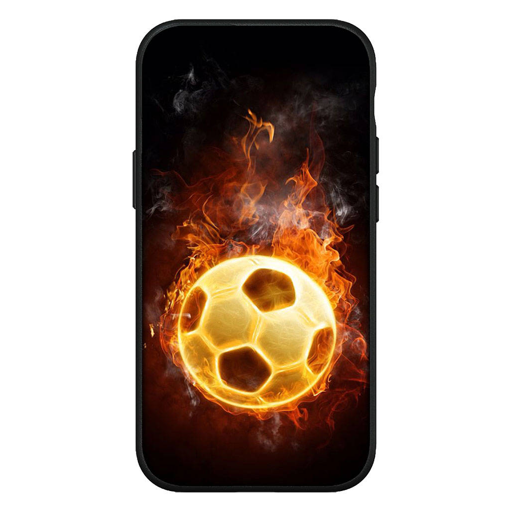 For iPhone 16 15 Xiaomi Redmi Note 14 13 12 11 Pro Max X 8 16e Samsung Galaxy S25 S24 S23 Moto OPPO Huawei Cool Soccer Play Football Match Phone Case