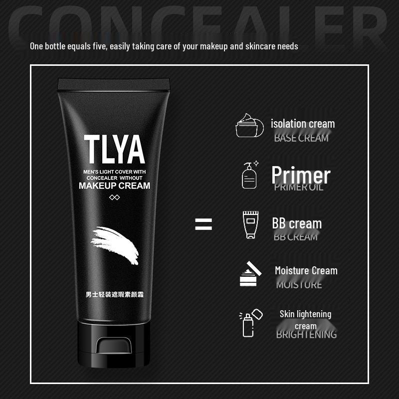 Crème BB Légère pour Homme TLYA pour un Look Naturel et Raffiné