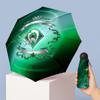 Werder Bremen Football Pattern Printed Mini 5 Folds 8 Ribs Compact Umbrella Windproof Waterproof Lightweight Portable Folding