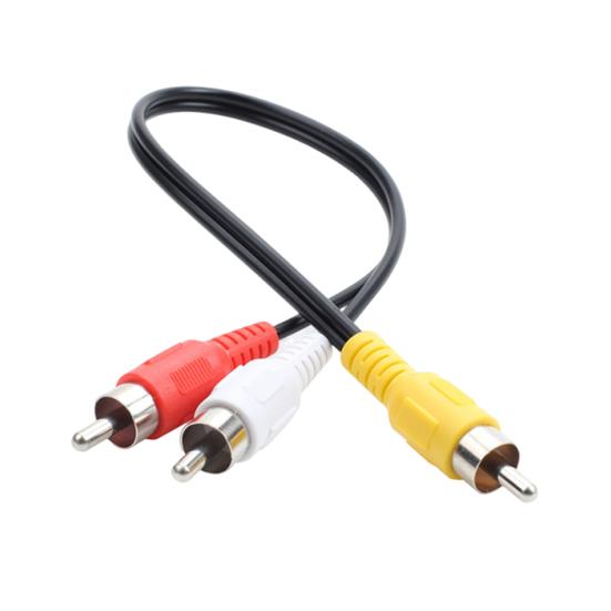 Hi-Fi Audiokábel Stabil Univerzális 2 RCA Apa - 1 RCA Anya Y Elosztókábel Hangszóró Sztereó Audio Adapter Kábel