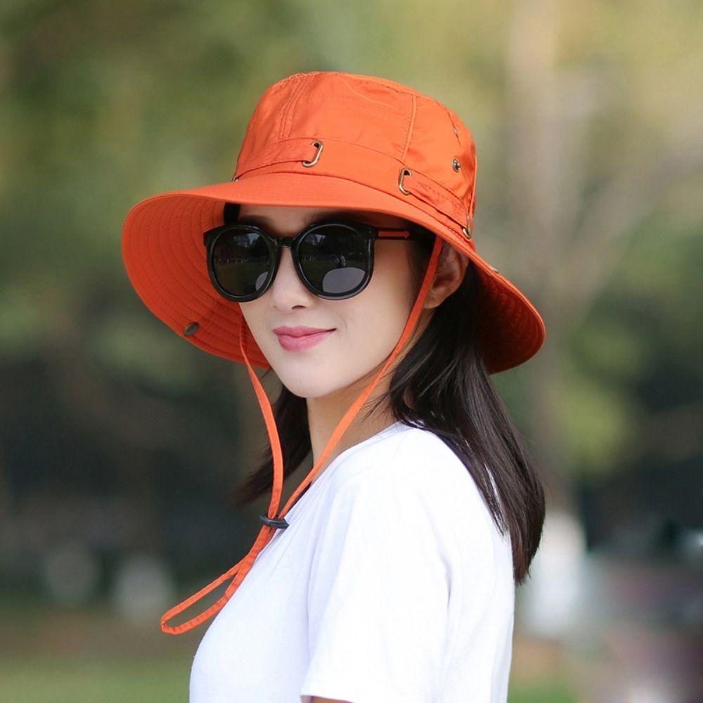 Foldable Bucket Hat UV Protection Fisherman Hat Unisex Summer Sunscreen Hat
