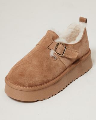 Ugg Boots Short Prima d'Arte 232536 36 Light Brown Suede Fur