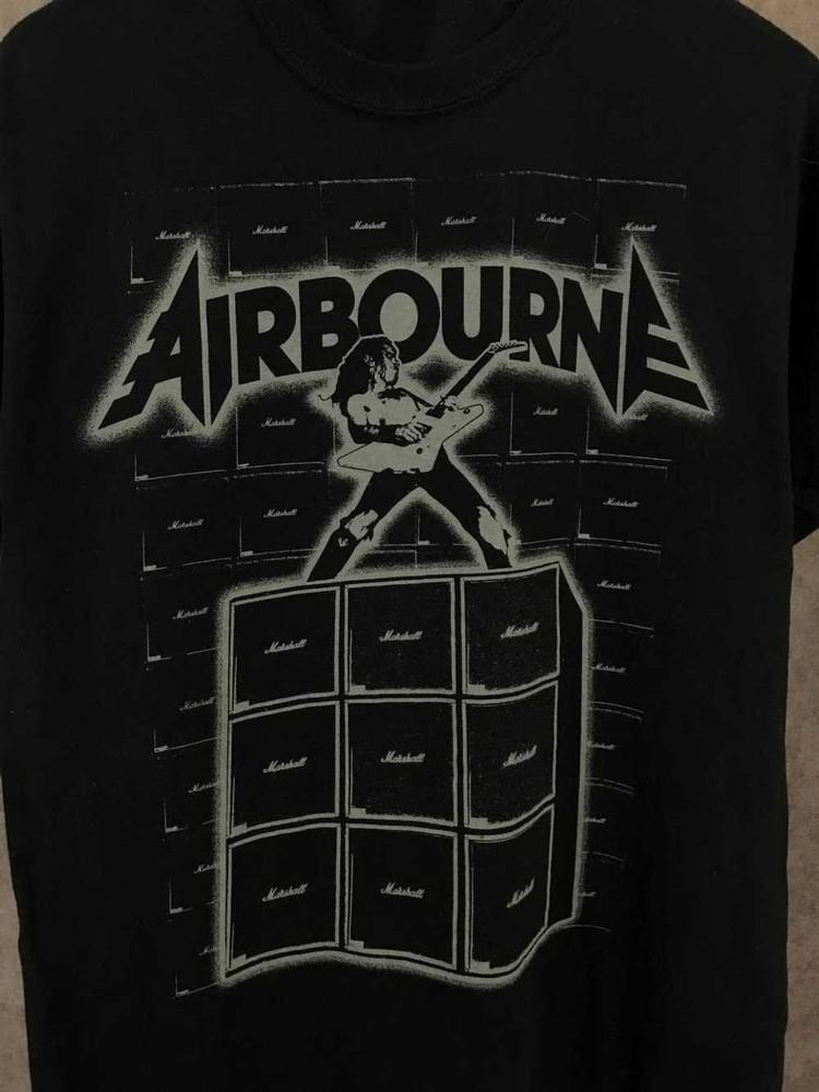Airbourne Band In Concert Tour T-Shirt Schwarz Unisex S-5XL ND1102