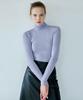 Nigaennikol [Essential] Slim Turtleneck Top_Lavender Blue