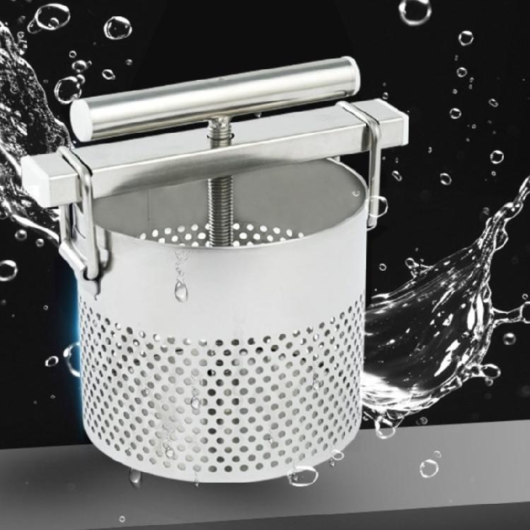 Compact Stainless Steel Hand Press for Dehydrating Vegetables and Making Juices with Easy Operation for Restaurants