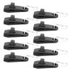 Outdoor Tent Retaining Clips Windproof Fixing Clamp with Carabiners Accessories for Camping Awning