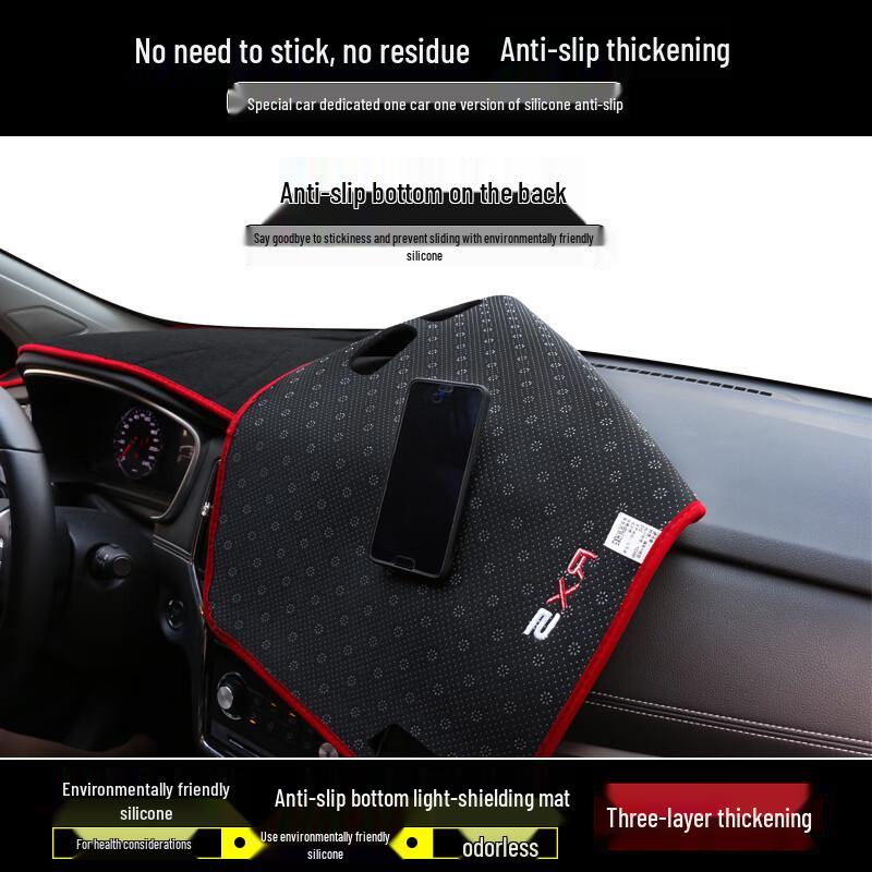 Lynk & Co 01 Car Interior Sunshade Pad - Center Console Dashboard Heat Insulation for 2023 Models