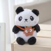 Niedlichen Panda Plüsch Spielzeug Schlüsselanhänger Cartoon Tasche Anhänger Tasche Zubehör Auto Schlüsselanhänger Anhänger Ornamente Geschenk