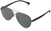 [Emporio Armani] Emporio Armani Sunglasses 0EA2046D 30036G MATTE GUNMETALLIGHT GREY MIRROR BLACK Lens Japan 62 (FREE SIZE)
