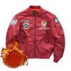 Giacca da volo ricamata e ispessita in cotone, giacca da lavoro Tough Guy American Clothing