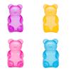 Little Bear Squishy Toys Maltose Pinch Stress Relief Ball Stress Pinch Music Stress Relief Tool Slow Rebound Squeeze Toy
