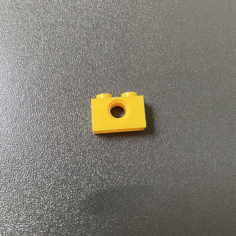 Compatible Building Block Small Particles Building Block 3700 Accessories Parts Science And Technology Educational Aids 1X2 With 1 Hole Bump Beam