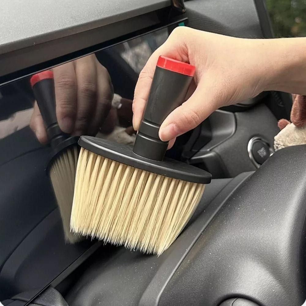 Multifunctional Air Conditioning Outlet Brush Portable Interior Brush New Car Dust Brush