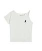 REST&RECREATION Unbalanced Knit Top - Ivory