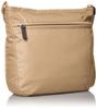 Nylon Taffeta Shoulder Bag Vertical Beige [Isaac] Y62-01-03